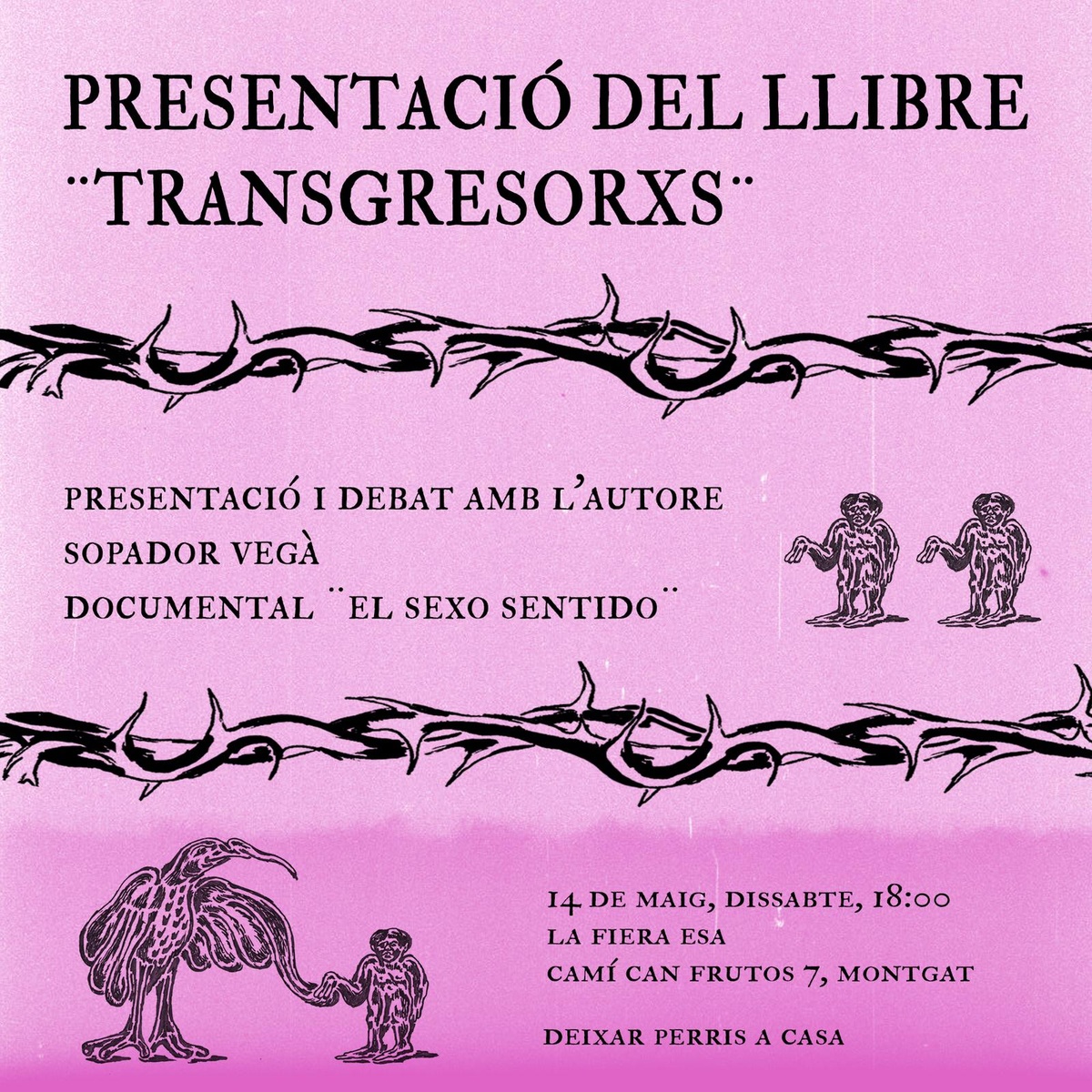 Presentació del llibre "Transgresorxs"