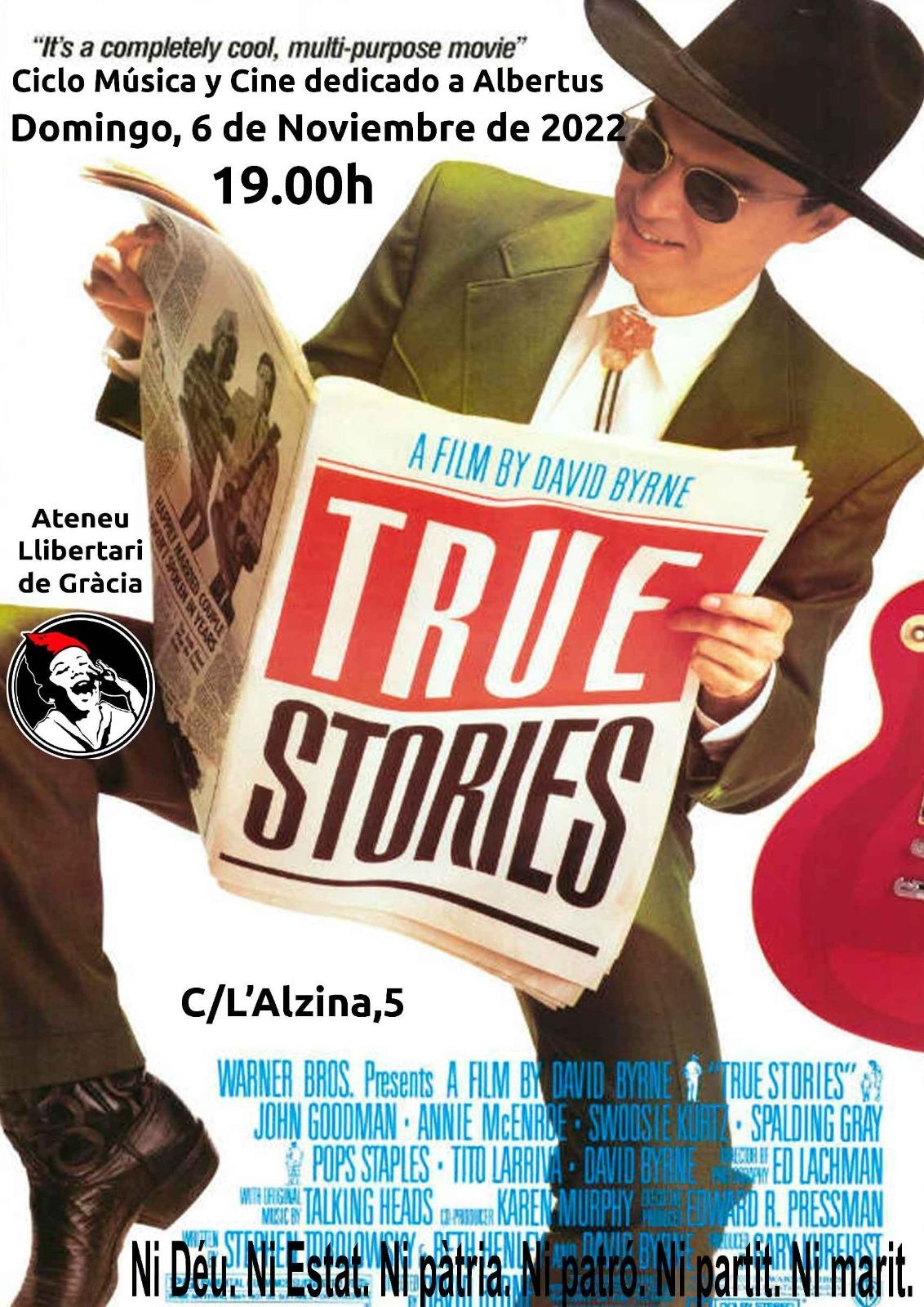 Cinema: "True Stories"