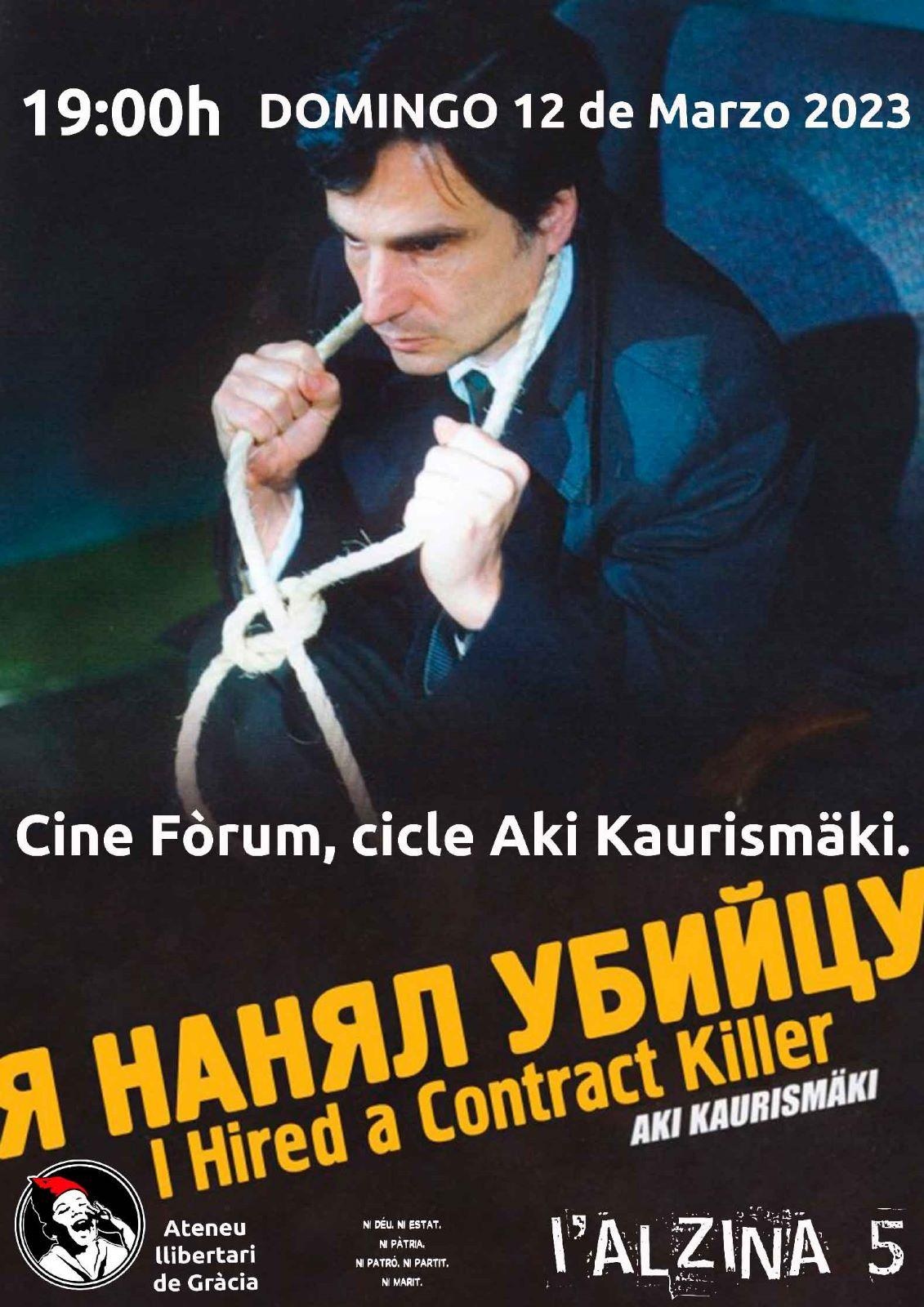 Cinefòrum Ciclo Aki Kaurismäki "Contraté a un asesino a sueldo"