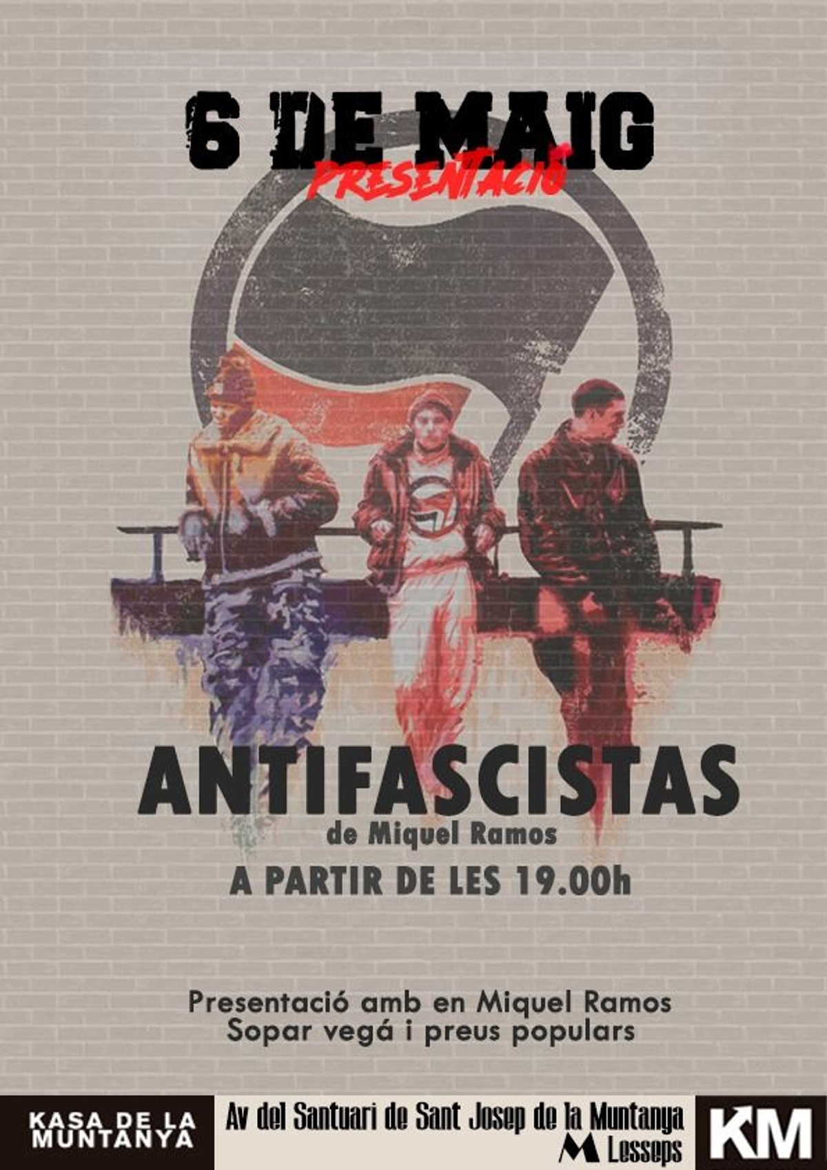 Presentació de llibre Antifascistas