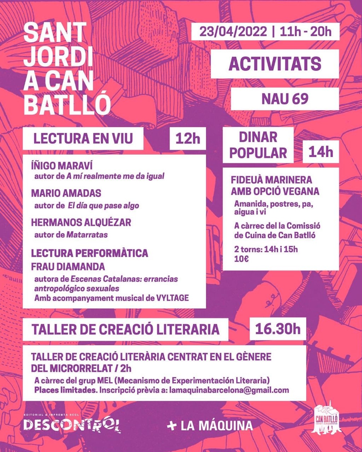 Fira de Sant Jordi a Can Batlló