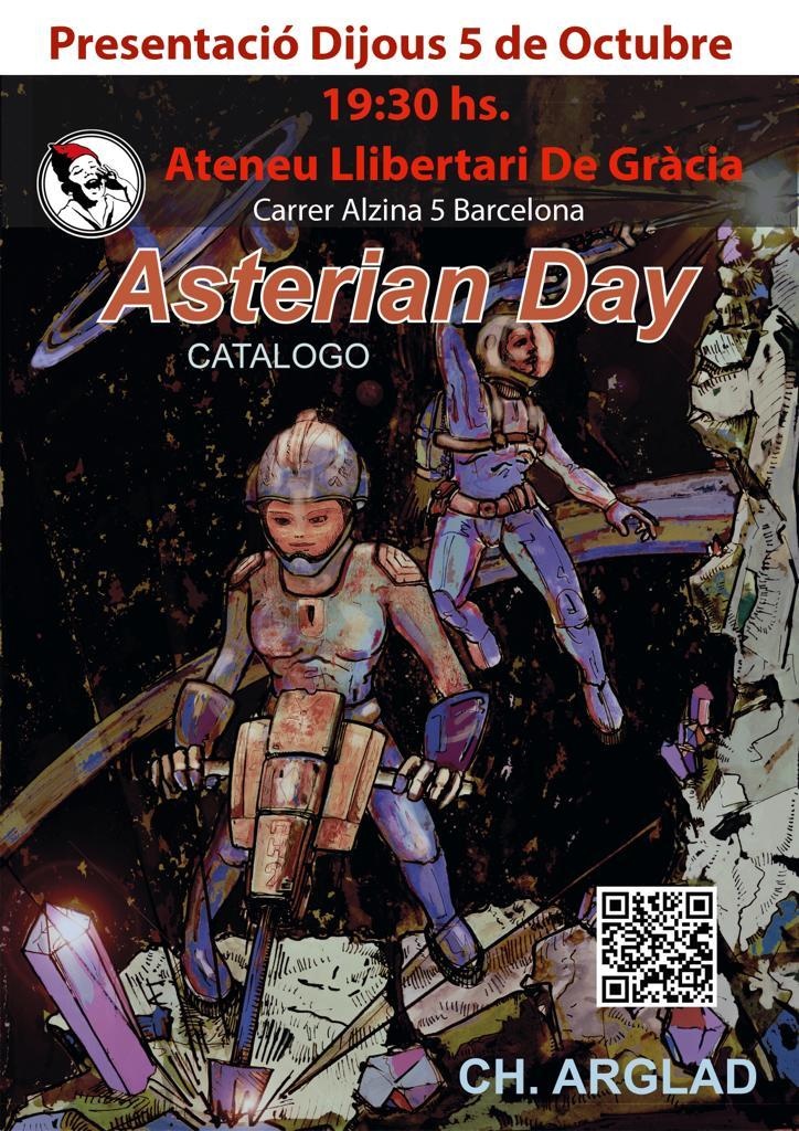 Presentació del Comic "ASTERIAN DAY catalogo"