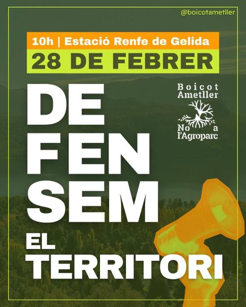 Caminada Boicot Ametller - Defensem el Territori
