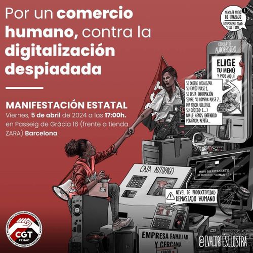 Por un comercio humano, contra la digitalización despiadada