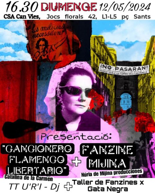 Presentació cancionero flamenco libertario