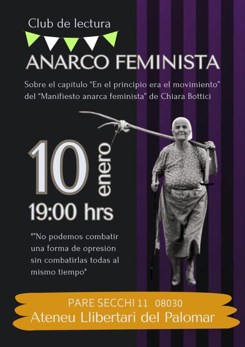 Clb de lectura anarco feminista