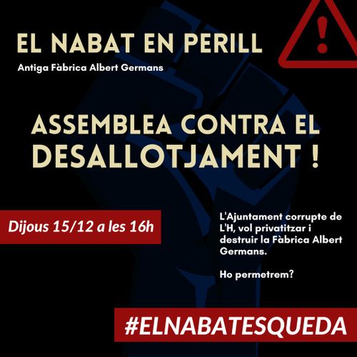 Assemblea contra el desallotjament del CSO Nabat 3