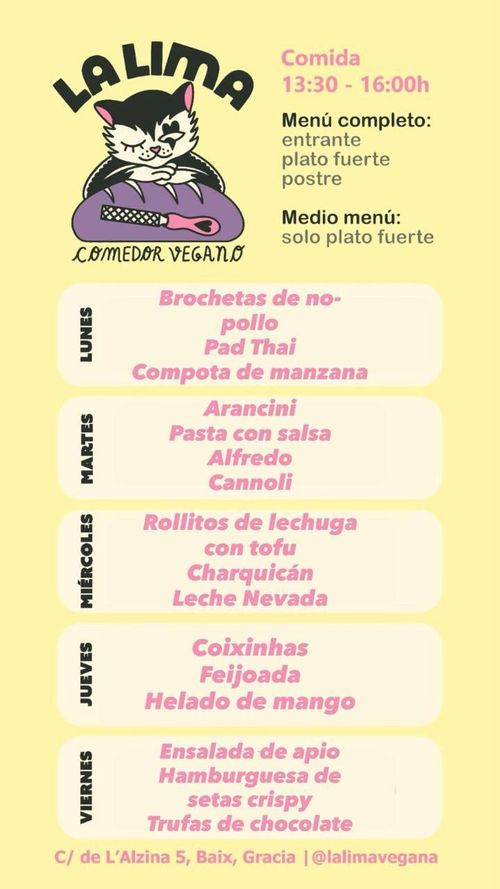 LA LIMA, comedor vegano🌱