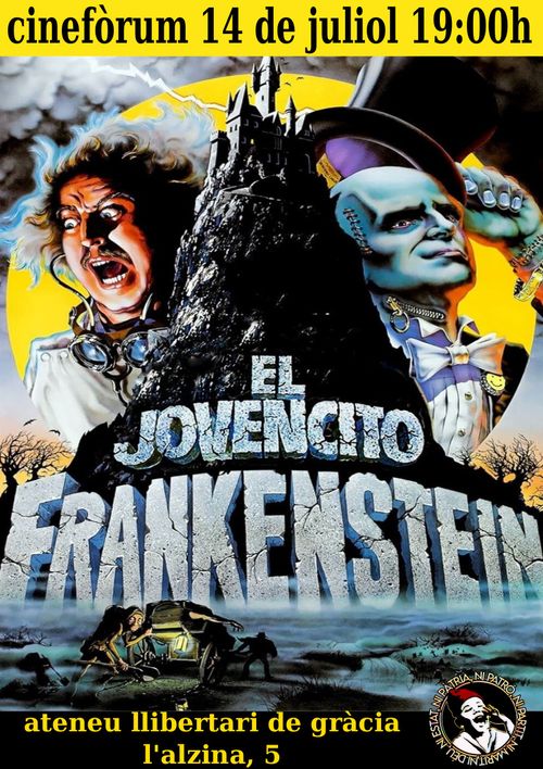 cinefòrum EL JOVENCITO FRANKESTEIN (1974)