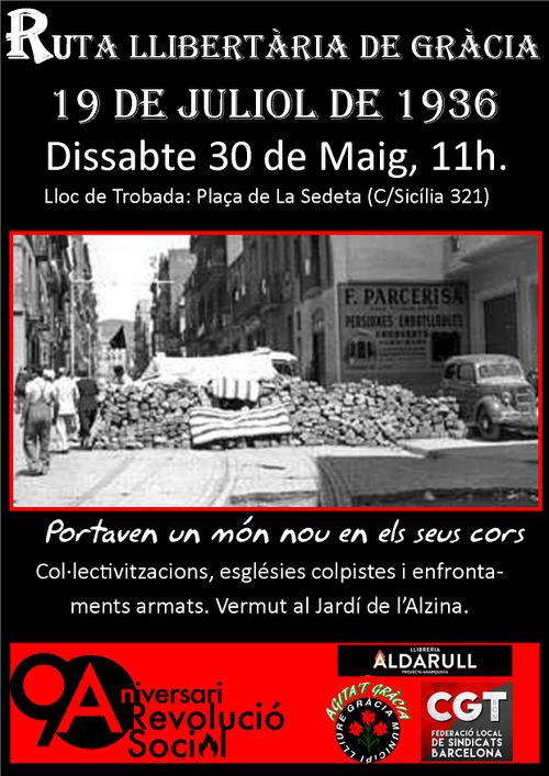 Ruta Llibertària de Gràcia