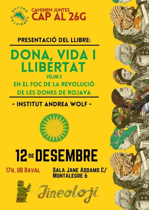 Presentació del llibre 'Dona, Vida, Llibertat. Volum 2'