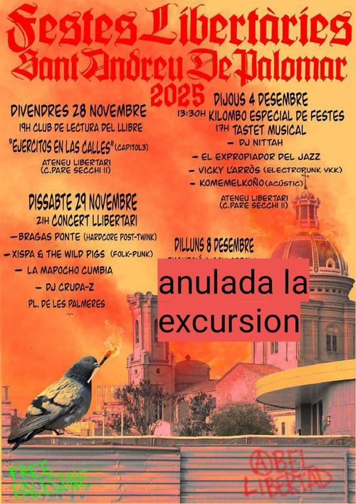 Excursió a Collcerola - Festes Llibertàries de st.Andreu del Palomar 2025