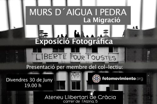 Inauguració expo fotogràfica MURS D'AIGUA I PEDRA