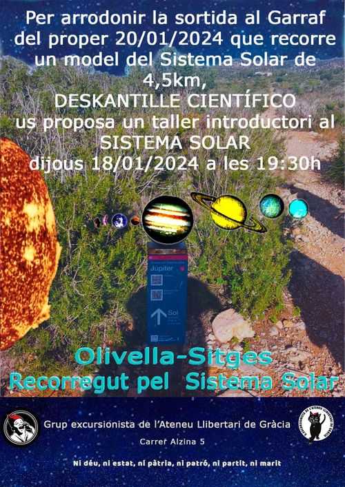 Taller introductori al Sistema Solar