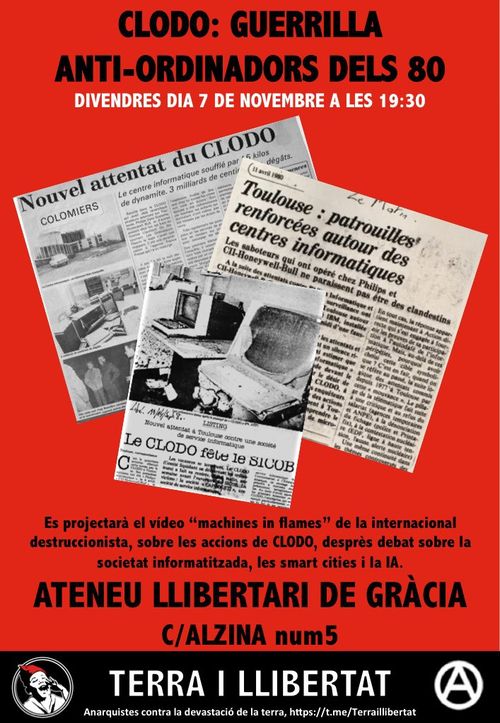 CLODO: Guerrilla anti-ordinadors dels anys 80 