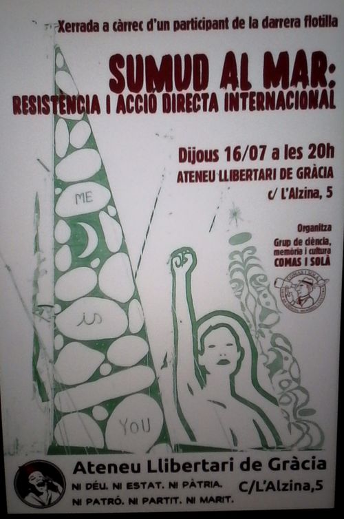 Xerrada amb integrant de la Flotilla 