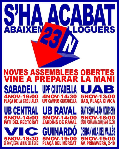 Raval - Assemblea oberta 23N