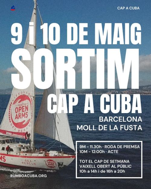9 i 10 de Maig la solidaritat posa rumb a Cuba 🇨🇺