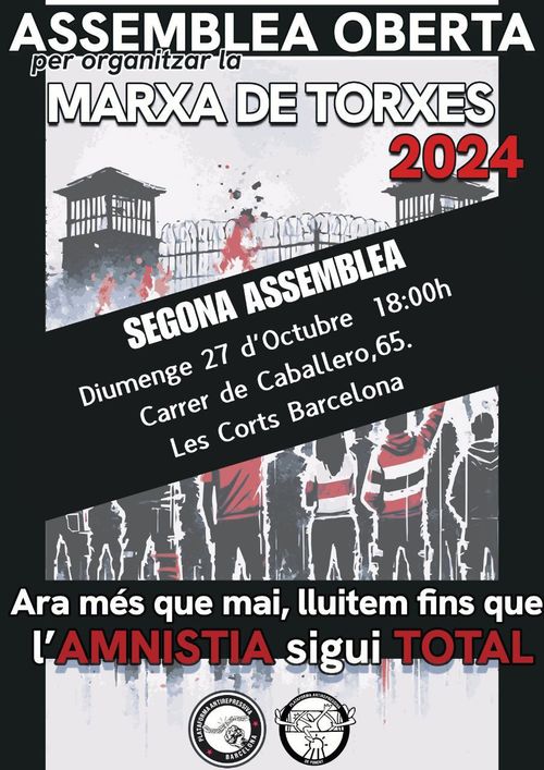 Assemblea oberta marxa de torxes 2024