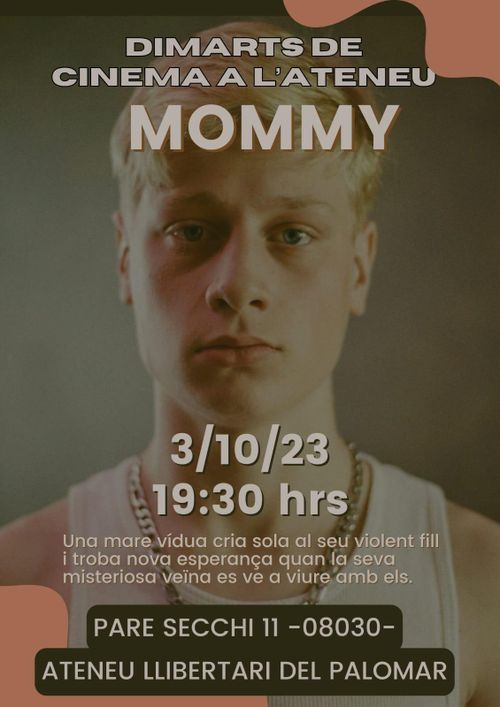 Cinema a l'Ateneu: "MOMMY"