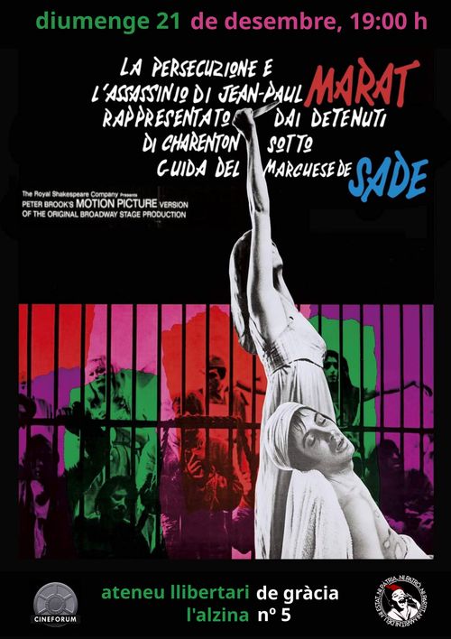 cineforum: MARAT / SADE (1967)