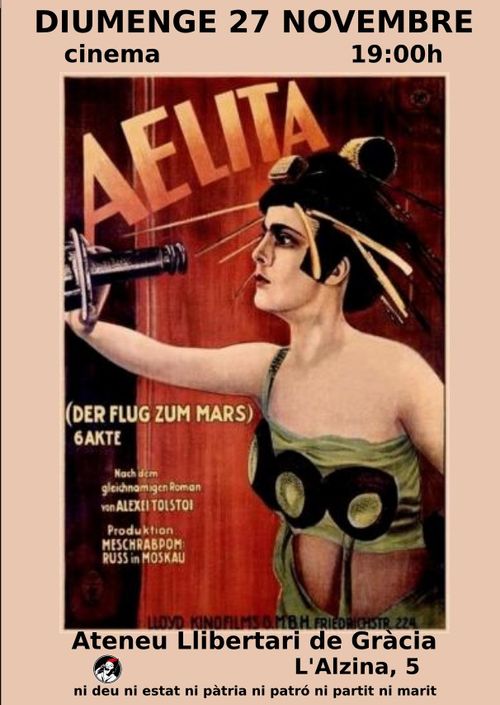 Cinema "Aelita, reina de Marte"
