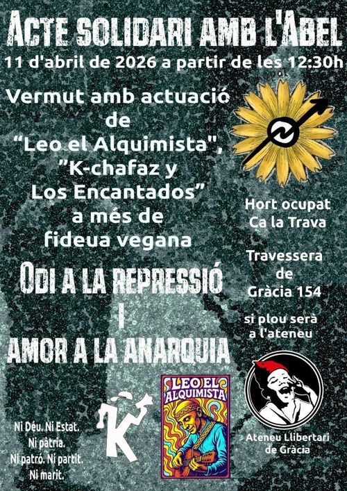 LLIBERTAT ABEL acte solidari