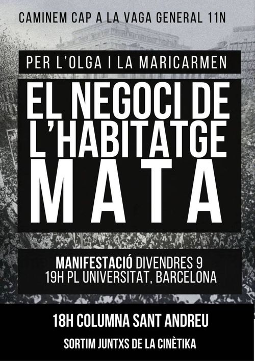 Columna Sant Andreu: El negoci de l'habitatge mata