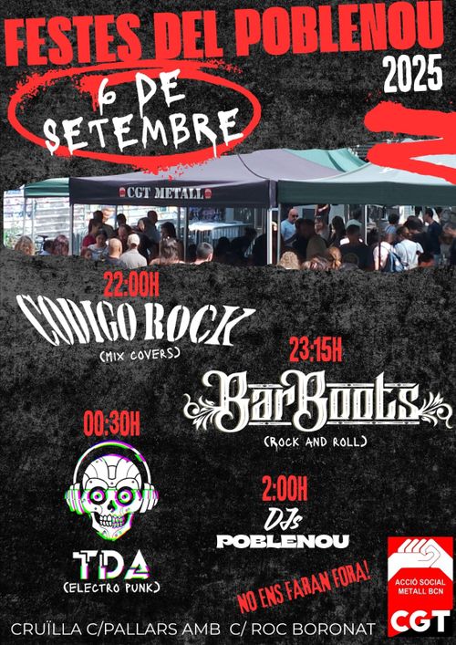 CONCERT FESTES DEL POBLENOU 2025