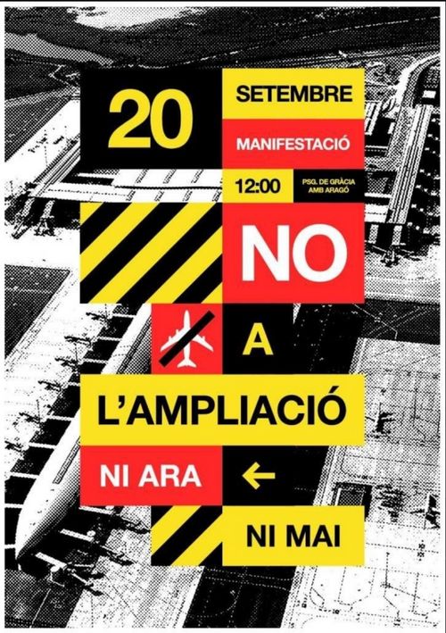 No a l'ampliació de l'aeroport, ni ara ni mai