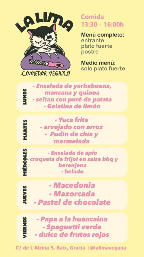 LA LIMA, comedor vegano🌱
