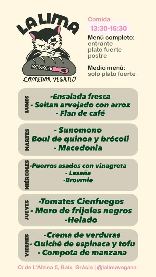 LA LIMA, comedor vegano🌱