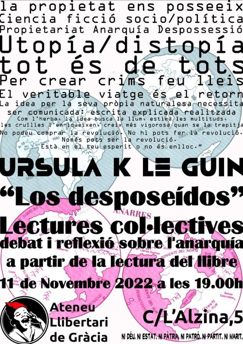 "Los desposeidos" Ursula K. Le Guin