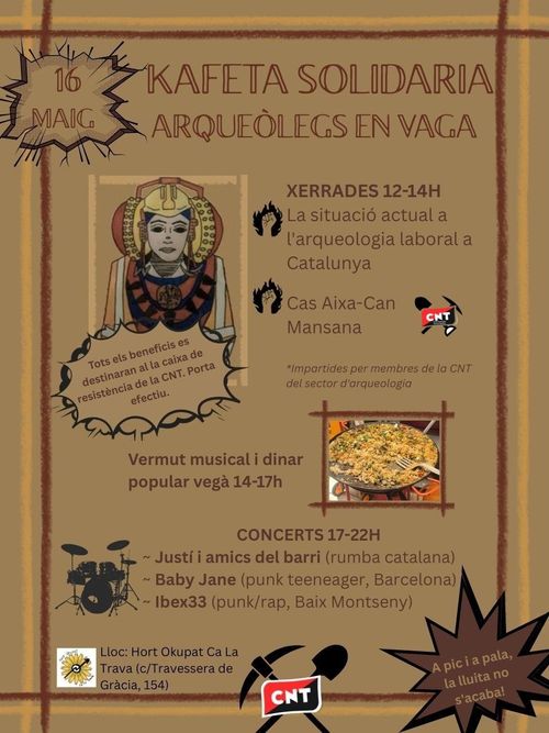 KAFETA SOLIDARIA ARQUEOLOGIA
