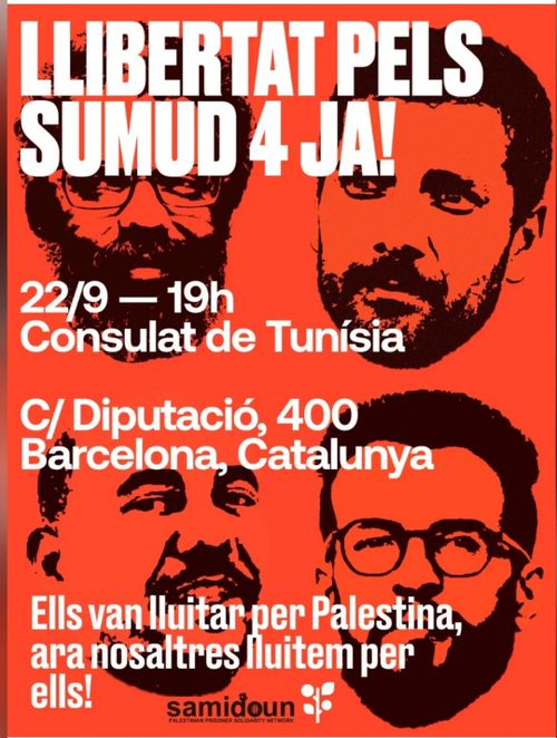 Llibertat per als 'Sumud 4'!