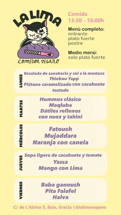 LA LIMA, comedor vegano🌱