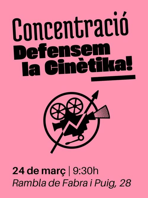 24/03/26 Comunicat + Concentració: Defensem La Cinètika!