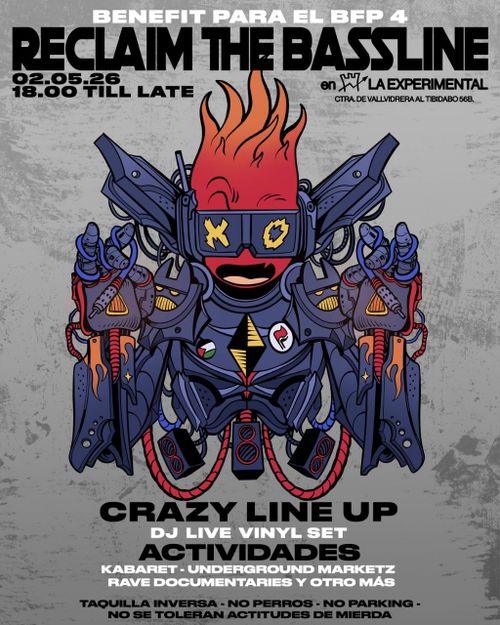 RECLAIM THE BASSLINE--TECHNO AREA ☢️ -JAMAICAN VYBZ 🇯🇲.