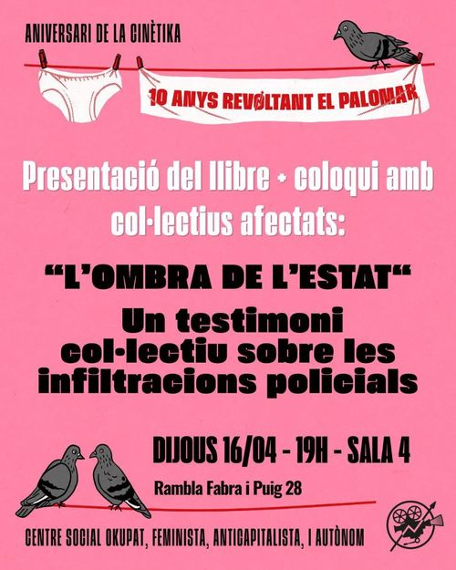 Presentació del llibre 'L'ombra de l'Estat'