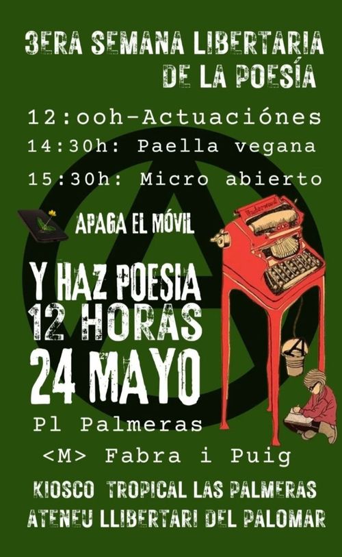Apaga el móvil y haz poesía