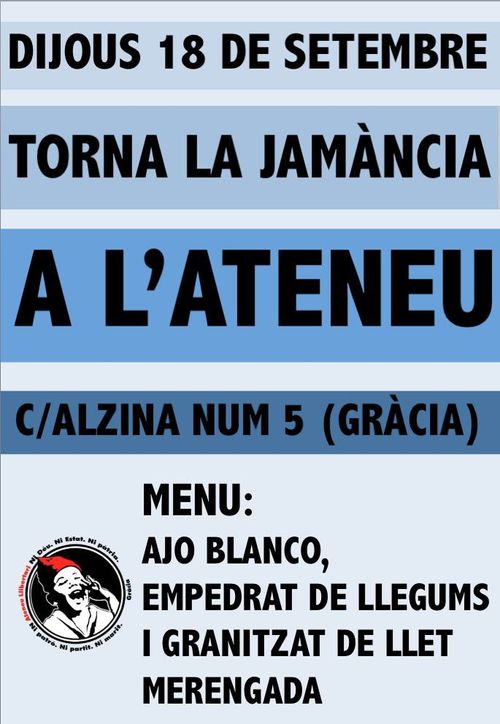 Menjador: La Jamància 