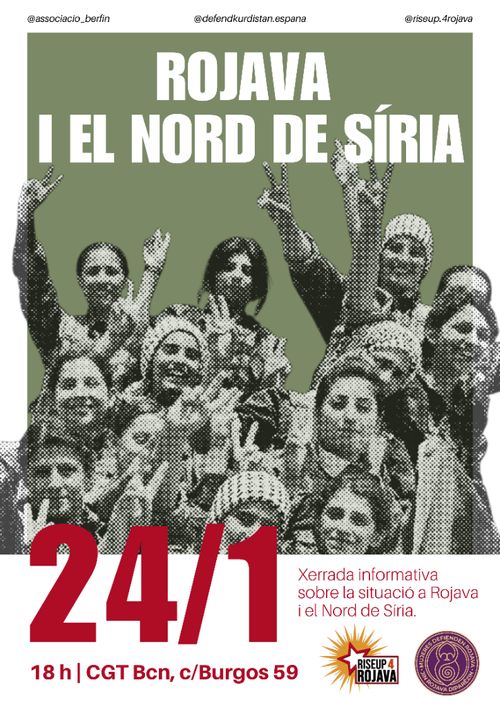 Xerrada informativa sobre la situació a Rojava