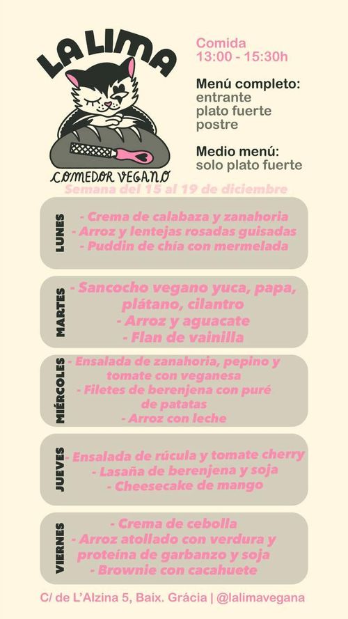 La Lima cuina vegana