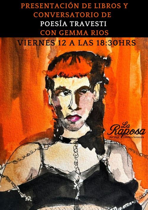 Presentación de libros y conversatorio de poesía travesti con Gemma Ríos