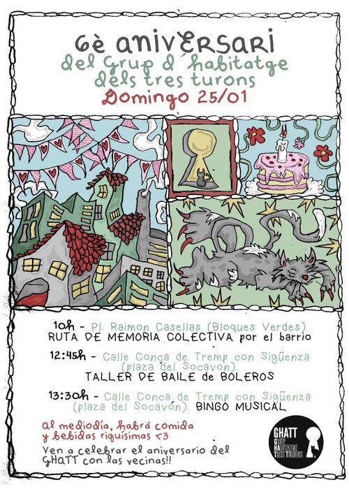 ANIVERSARIO GRUP HABITATGE TRES TURONS
