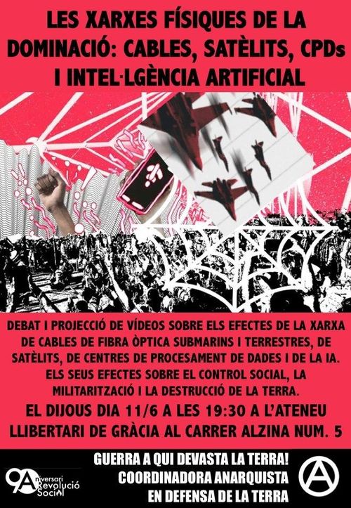 La xarxa de dominació (Cables, satèl·lits, CPD i IA)