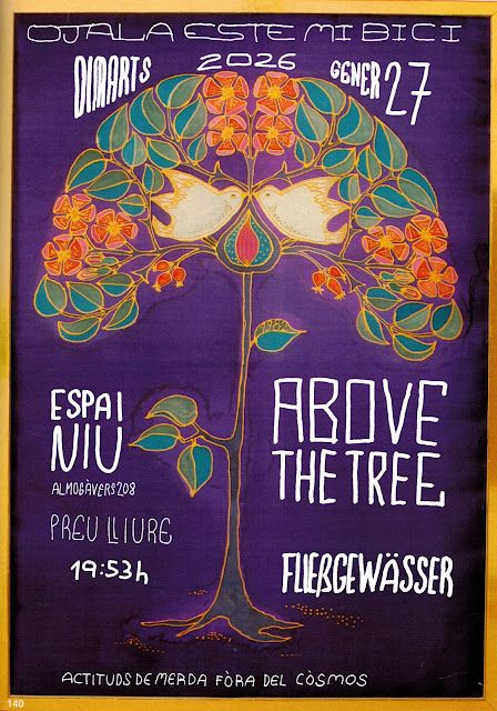  OEMB#376 // ABOVE THE TREE (Verona, IT) + FLIEßGEWÄSSER (bici)  -- 2026 01 27 -- 19:53h - Espai Niu