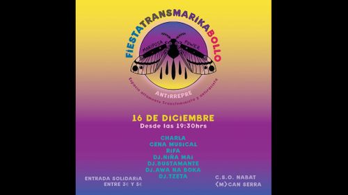 Festa TransMarikaBollo de #mariposapower al Nabat