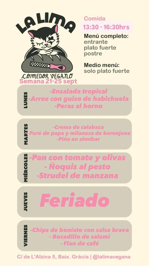 LA LIMA, comedor vegano🌱