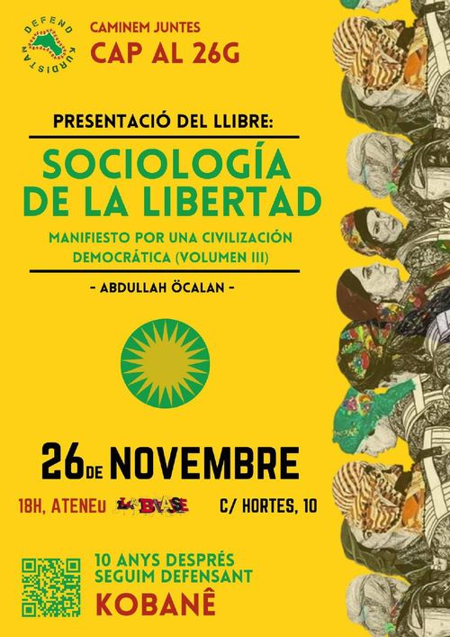 10 anys Alliberament de Kobane Sociologia de la llibertat  Presentació del llibre